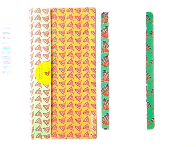 Lakshmi Padam Gift Envelopes and Card - pink 3