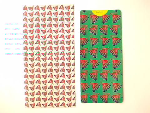 Lakshmi Padam Gift Envelopes and Card - white 3