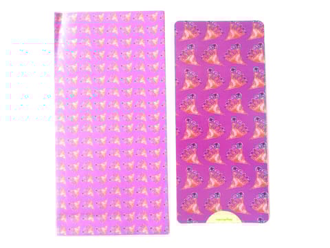 Lakshmi Padam Gift Envelopes and Card - purple 2