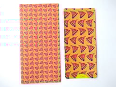 Lakshmi Padam Gift Envelopes and Card - orange 2