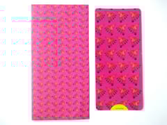 Lakshmi Padam Gift Envelopes and Card - pink