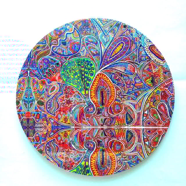 Of What We Are Round Placemat