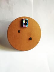 KEY HOLDER - CIRCLE TEXT BASE WITH COLORISMA ARTWORK FRAME