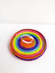 COLORS IN THE AIR - CIRCLE GLASS RING