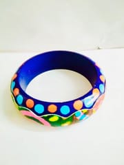 A Quirky Affair - Polka Dot Purple Bangle