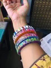 Summery Bright Bangle Set