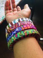 Summery Bright Bangle Set