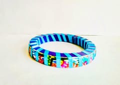 Summer Cooler - Magical Blue and Purple Bangle