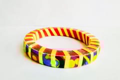 Summer Cooler - Cheery Yellow and Red Bangle