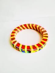 Summer Cooler - Cheery Yellow and Red Bangle