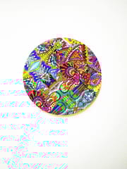 SPRING FIESTA ROUND BOARD COASTER - SET OF 4
