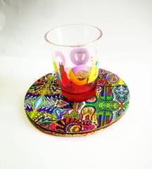 SPRING FIESTA ROUND BOARD COASTER - SET OF 4