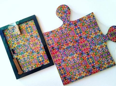 ' Colorisma ' Puzzle Placemat & Photo Frame