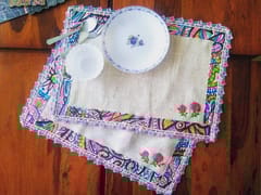 Fiesta Jute and Canvas Table Mats