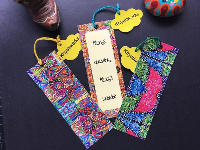 Crafty me Set of 3 Bookmarks