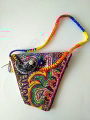 ' Citrus Blast ' Asymmetric Purse