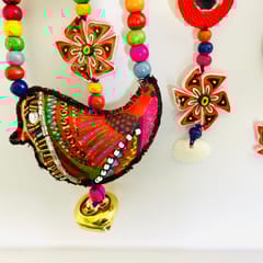 Birdie and Windmill Mini Hanging - Panorama Artwork