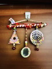 XMas special hangings - tree and candle - for door or wall