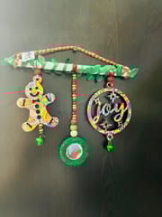 XMas special hangings - Gingerbread man and joy - for door or wall