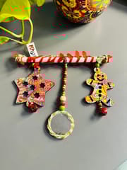 XMas special hangings - star and gingerbread man - for door or wall
