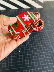 Cheer-me-up Xmas bangles - Red