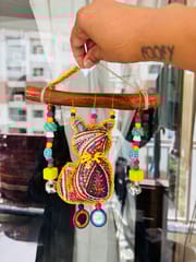 “Woody TomCat” Wall Hanging/ Wind Chime