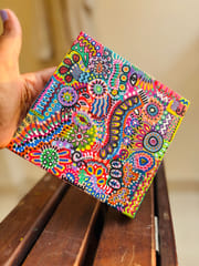 Garden of Cosmic Whimsy - Acrylic on Canvas