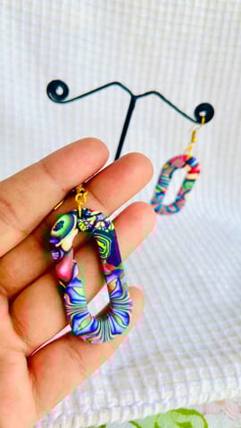 NOMO handcrafted clay earrings