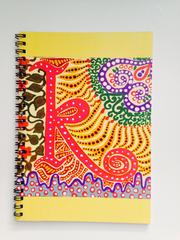 [SOLD] Spiral Notebook - 'k' for Khyatiworks