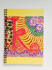 [SOLD] Spiral Notebook - 'k' for Khyatiworks