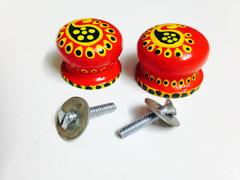 Paisley Knobs - set of 2