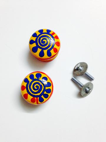 Rangeen Knobs - Set of 2