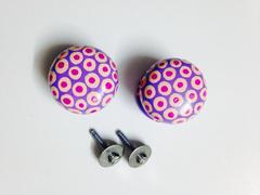 Bubblegum Knobs - Set of 2