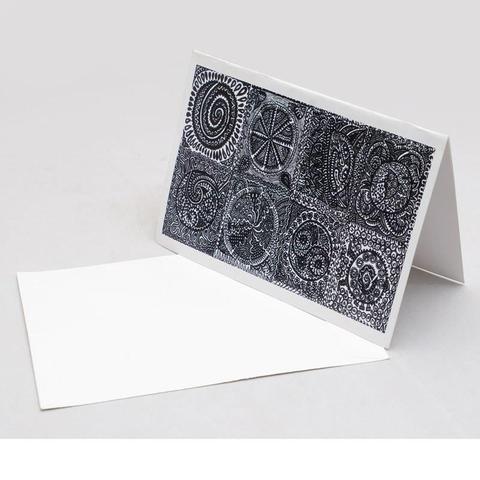 Illu-gination (Reverse Clock) Greeting Card