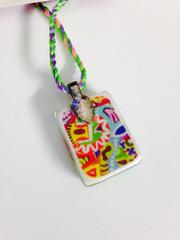 Fresco - Small Rectangle Glass Pendant