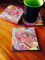 [SOLD] Spring-Fiesta Coasters