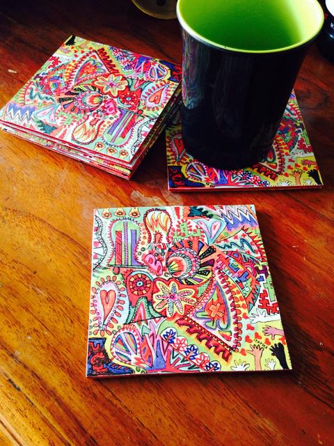 [SOLD] Spring-Fiesta Coasters