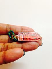 Footy Cuboid Glass Pendant