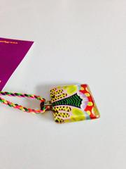 Snaky Square with a Vibgyor Reverse Glass Pendant