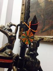 Prismacolors - Hand Painted Wooden Pendant