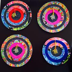 Round Robin Fridge Magnet Red