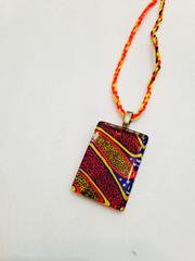 Starry Nites Cuboid Glass Pendant