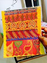 [SOLD] Spiral Notebook - Ethereal in Yellow