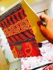 [SOLD] Spiral Notebook - Ethereal in Yellow
