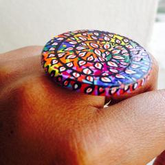 Rang Ring Handpainted Wooden