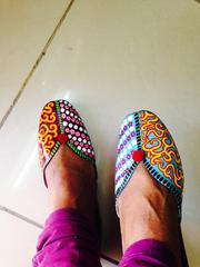 Rangeeli Handpainted Jutti