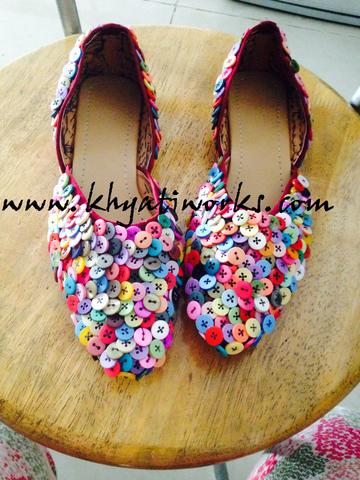 Button Shoes by Khyatiworks