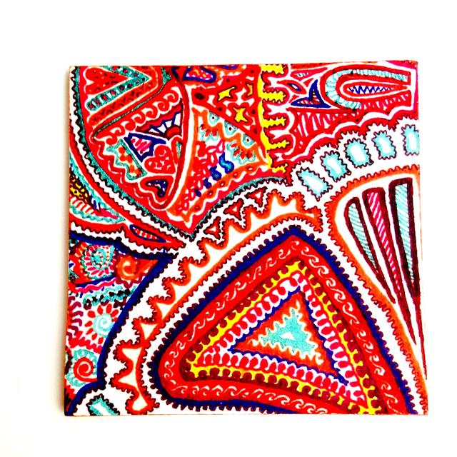 The Geometric-Foot Coaster