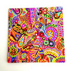 When Colors Speak Coaster