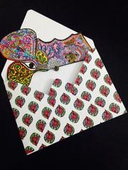 [SOLD] Bibliophile - handpainted bookmark